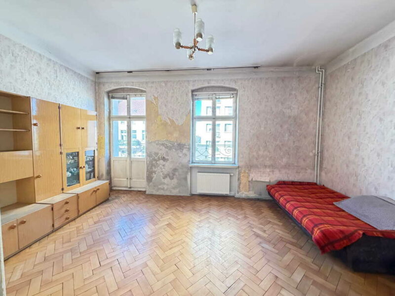 Przestronne 2 pokoje z balkonem