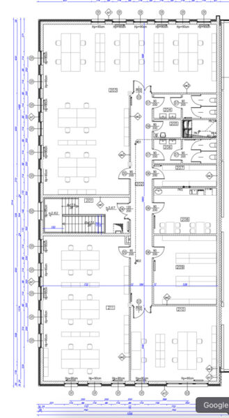 Lokal 430 m2 na biuro, handel-usługi, produkcję