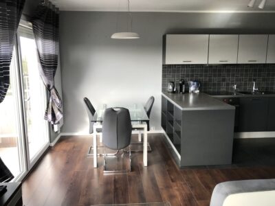 Piękny widok z balkonu Tęczowe Ogrody