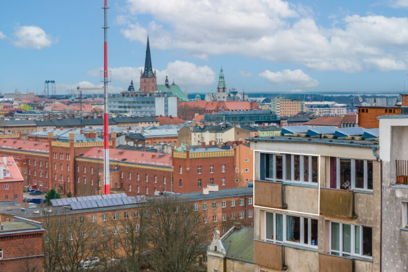 Kawalerka z pięknym widokiem blisko Centrum.