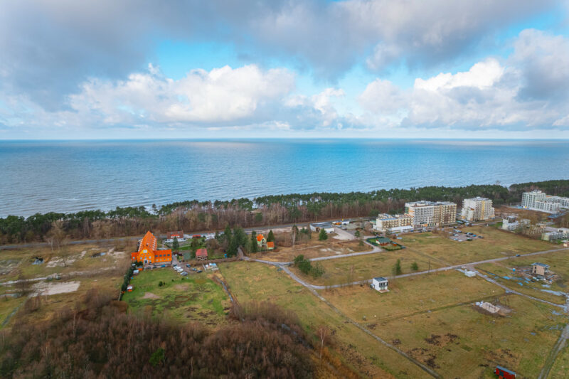 Pierwsza linia zabudowy, 753m2! Unieście-Mielno
