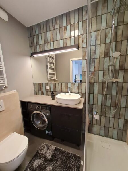 Nowoczesne mieszkanie NOVA 3 | balkon | komórka