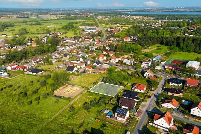 ★Twoja działka marzeń 1057 m² Kobylanka Centrum!★