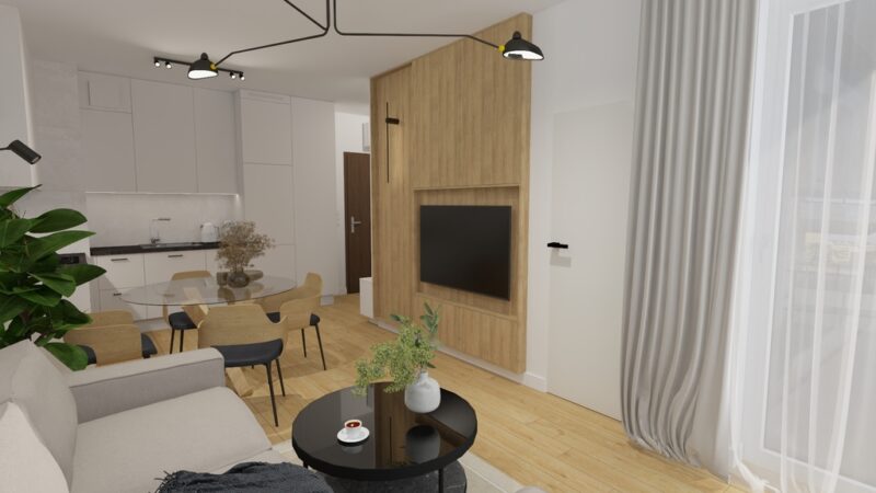 Wynajem | 42m2 | Bulwary Szczecińskie