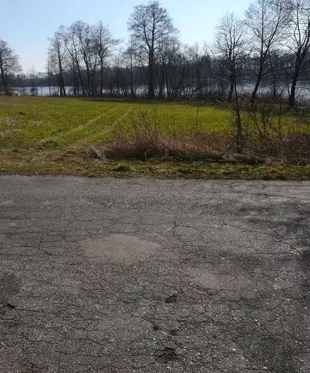 Działka z linią brzegową w miejscowości Kaszewo.