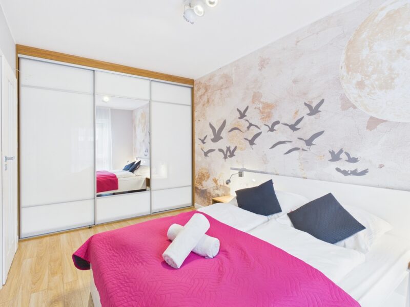 Wygodny apartament z balkonem w Pogorzelicy