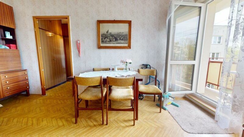 2 rozkładowe pokoje z balkonem