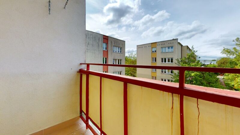 2 rozkładowe pokoje z balkonem