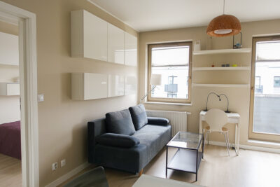 Centrum. Umebl. apartament 2pok. balkon 2300+340