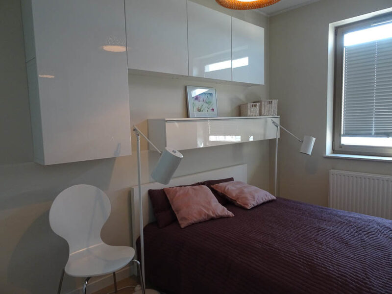Centrum. Umebl. apartament 2pok. balkon 2300+340