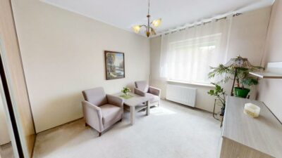 [3D] Zadbany bliźniak, piwnice, garaż, ładny ogród