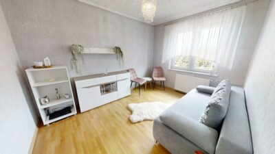 [3D] Zadbany bliźniak, piwnice, garaż, ładny ogród