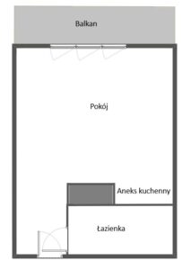 Śródmieście, kawalerka po remoncie z 27m2