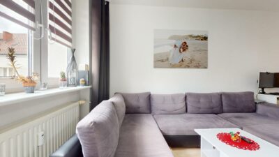 3-pokojowe mieszkanie gotowe do zamieszkania.
