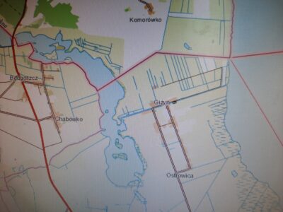 Giżyn nad J. Miedwie, MPZP działka 900m2,120 zł/m2