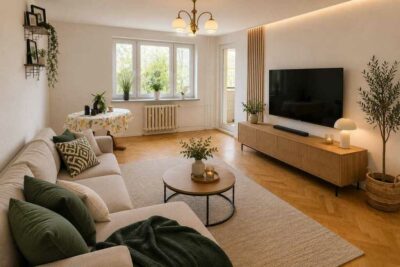 3-pokoje, balkon, garaż przy Manhattanie