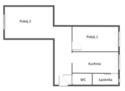 2 pokoje w Centrum Szczecina