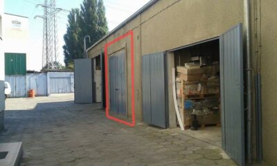 Wysokie pomieszczenie magazynowe/warsztatowe