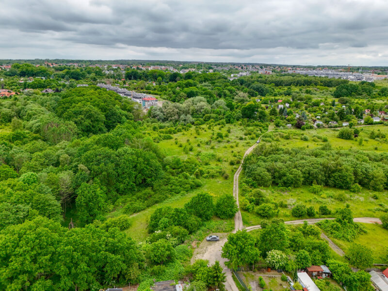Działka pod budowę osiedla - północny Szczecin.