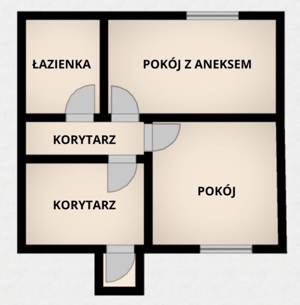 2 pok.,w domu jednorodzinnym