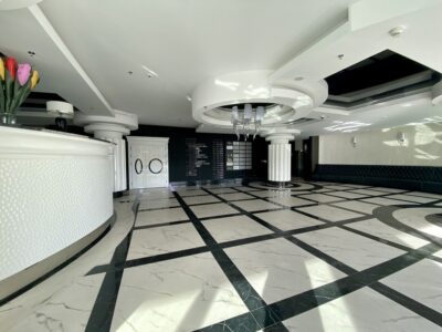 Stylowa kawalerka z balkonem w Hanza Tower!