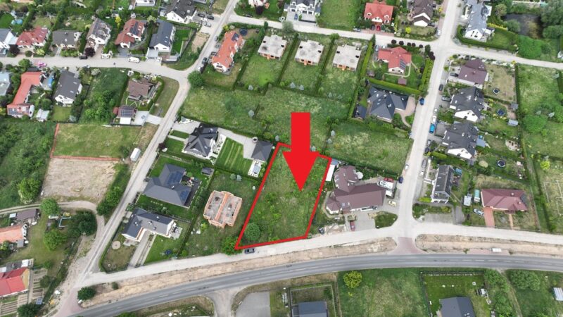 Działka budowlana Dobra 1540m2