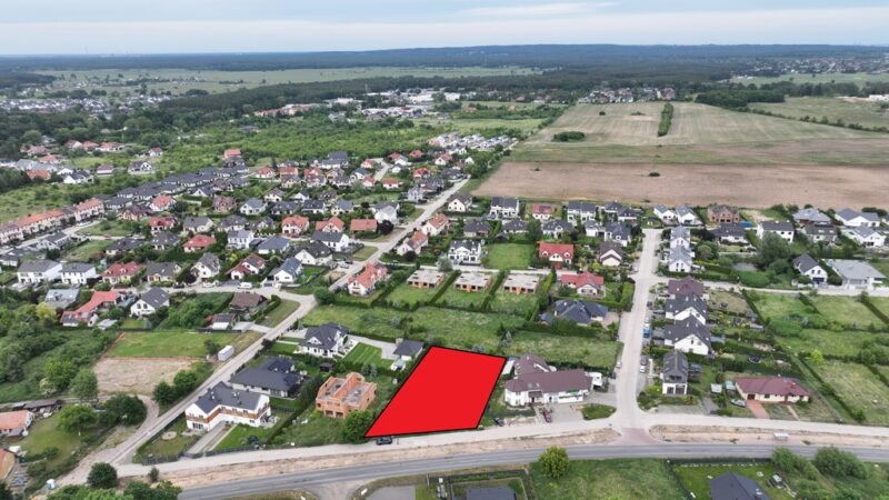 Działka budowlana Dobra 1540m2