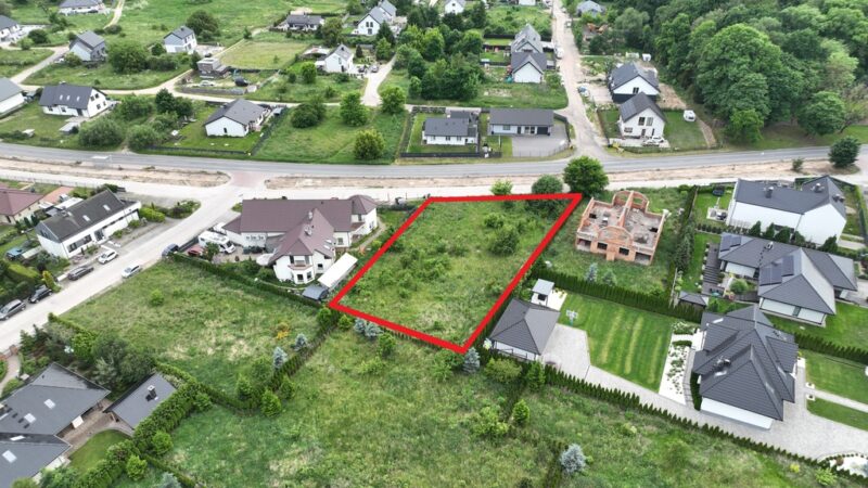 Działka budowlana Dobra 1540m2