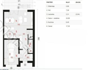Bliźniak 127 m² | ogród 523 m² | Siadło Dolne