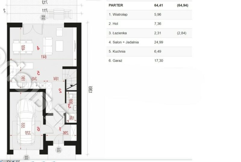 Bliźniak 127 m² | ogród 523 m² | Siadło Dolne