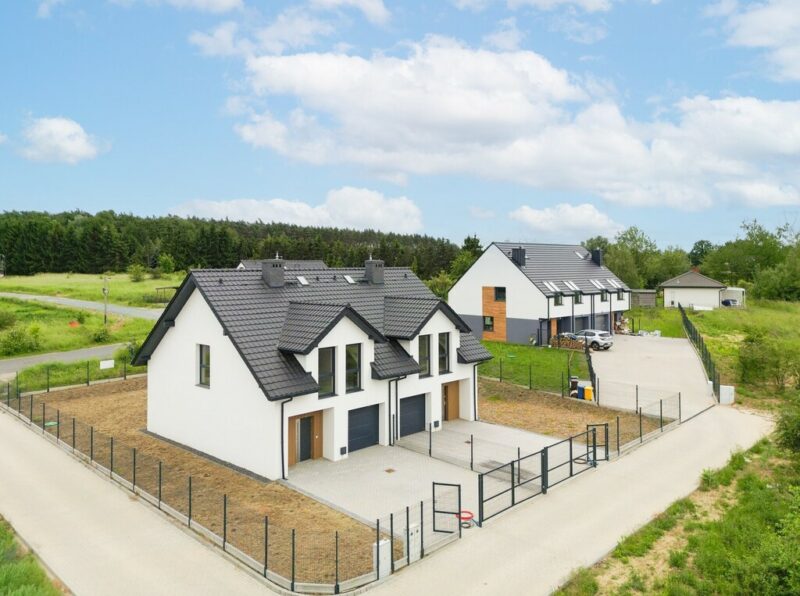 Bliźniak 127 m² | ogród 523 m² | Siadło Dolne