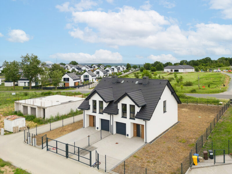 Bliźniak 127 m² | ogród 523 m² | Siadło Dolne