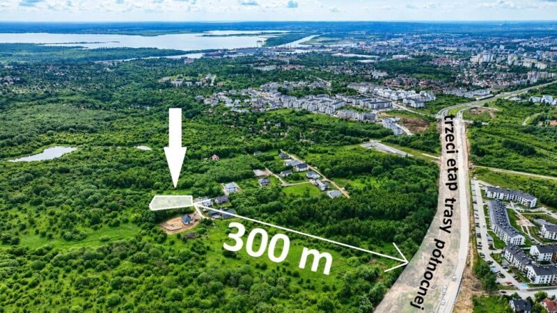 Warszewo działka budowlana z planem przestrzennym