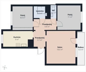 Spółdzielcze własnościowe 3-pokojowe, Niebuszewo