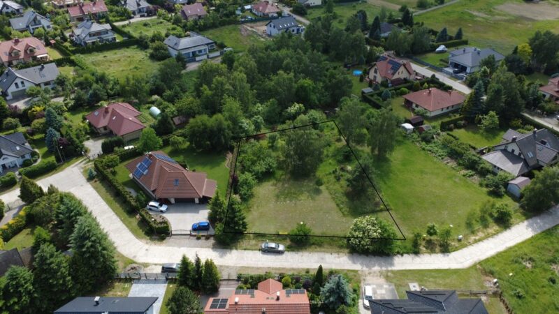 Wyjątkowa działka w Dobrej 1684m2 z planem