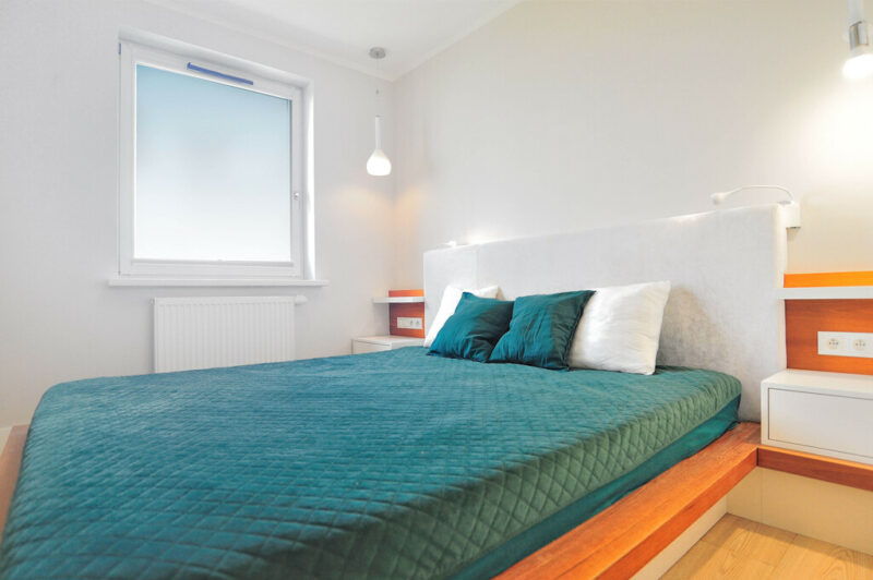 Blisko parku apartament z balkonem oraz garażem