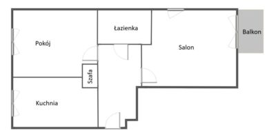 Komfortowe mieszkanie w zielonej części Podjuch