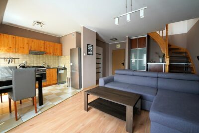 2 poziomy + balkon | 46 m2+20 m2 antresola