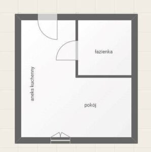 Kawalerka 19,5 m2, wysoki parter, Szczecin