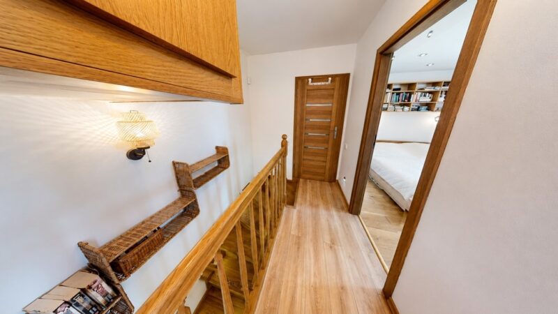 [3D] Część skrajnego segmentu, taras, 462m2 ogród!