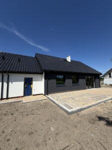 Dom parterowy z garażem i pompą ciepła | Stargard