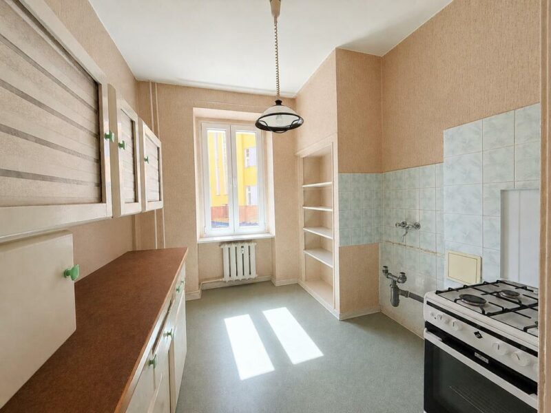 Niebuszewo, 3 pokoje 54,61 m2 parter, do remontu