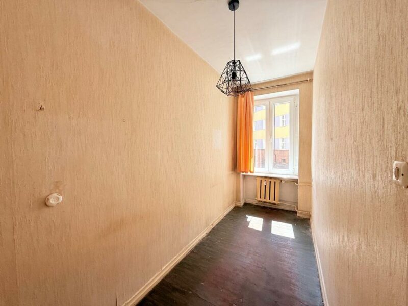 Niebuszewo, 3 pokoje 54,61 m2 parter, do remontu