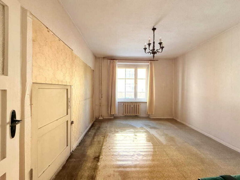 Niebuszewo, 3 pokoje 54,61 m2 parter, do remontu