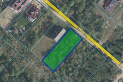 Działka 903 m2 Bezrzecze ul. Bazyliowa.