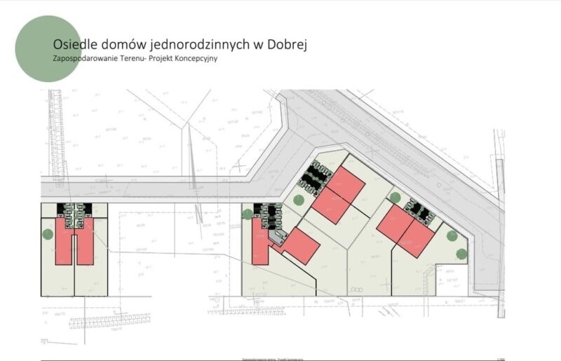 Dobra, LUX. Bliźniak, 4 pokoje, 2 tarasy, bez PCC