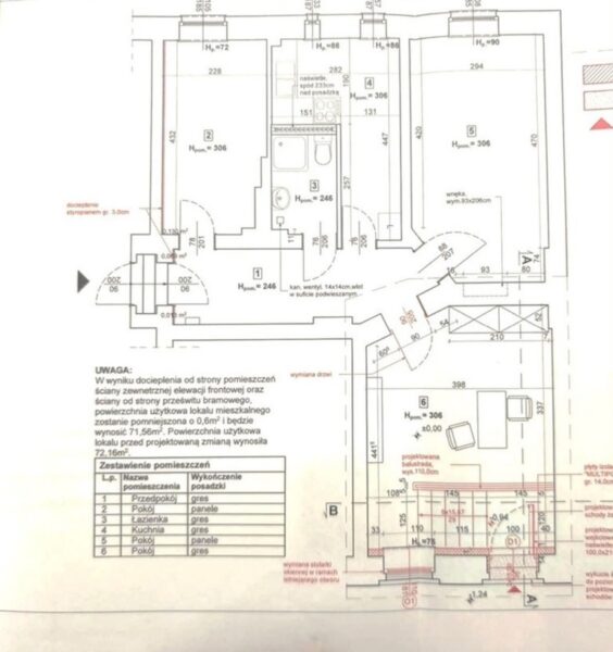 Parter z witryną i wejściem od ulicy! Lokal 71,5 m² (status mieszkalny