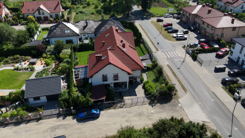 Dom w zabudowie bliźniaczej na Mierzynie
