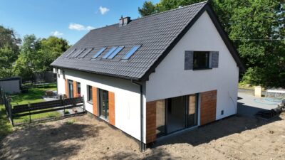 Bliźniak 4 Pok duży ogród 800m2 + garaż 27m2