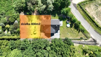 Bliźniak 4 Pok duży ogród 800m2 + garaż 27m2